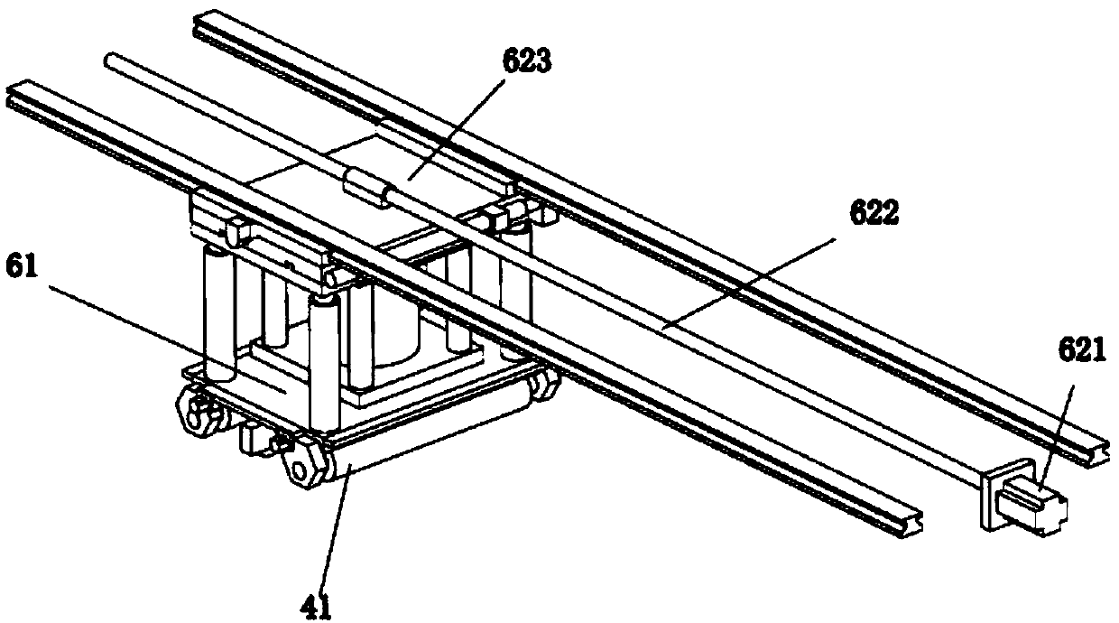 A working method of a cutting device for phosphor copper mesh