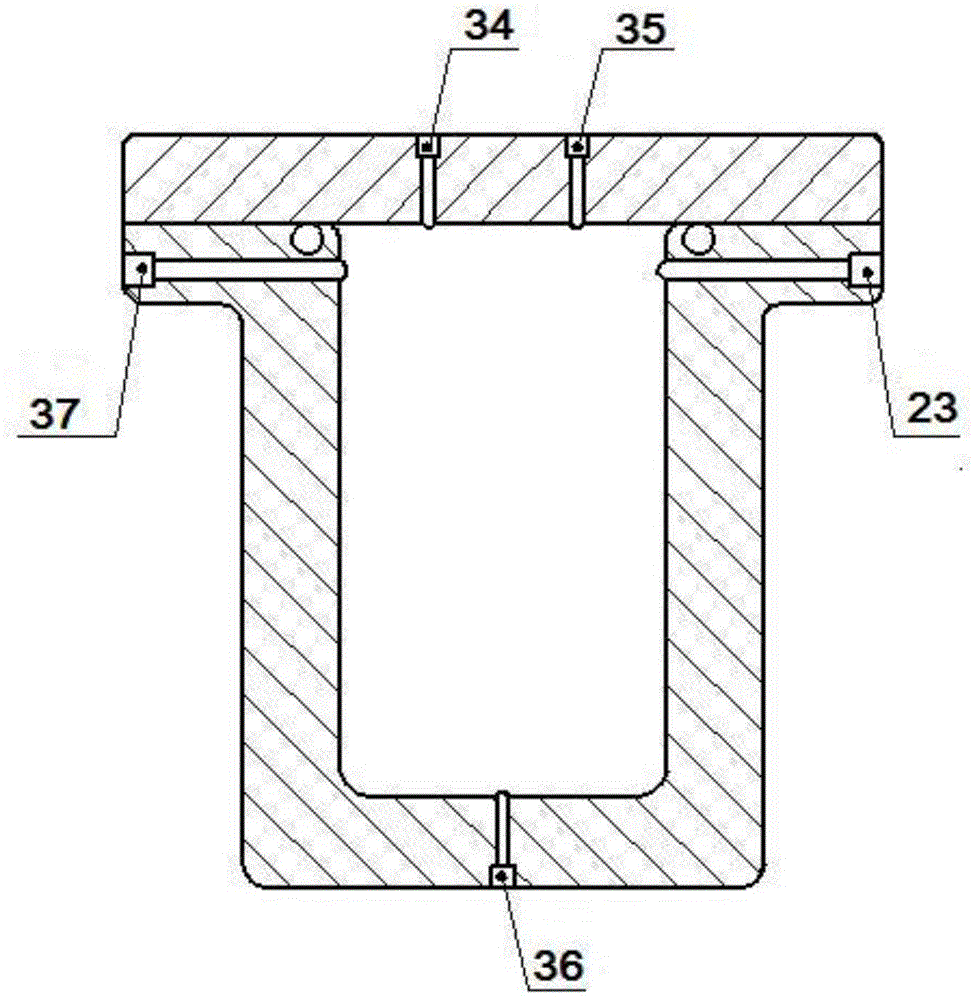 High temperature and high pressure corrosion hydrogen permeation test device and test method