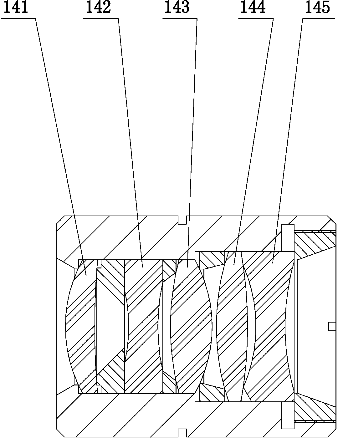 Optical engine for barcode recognition device