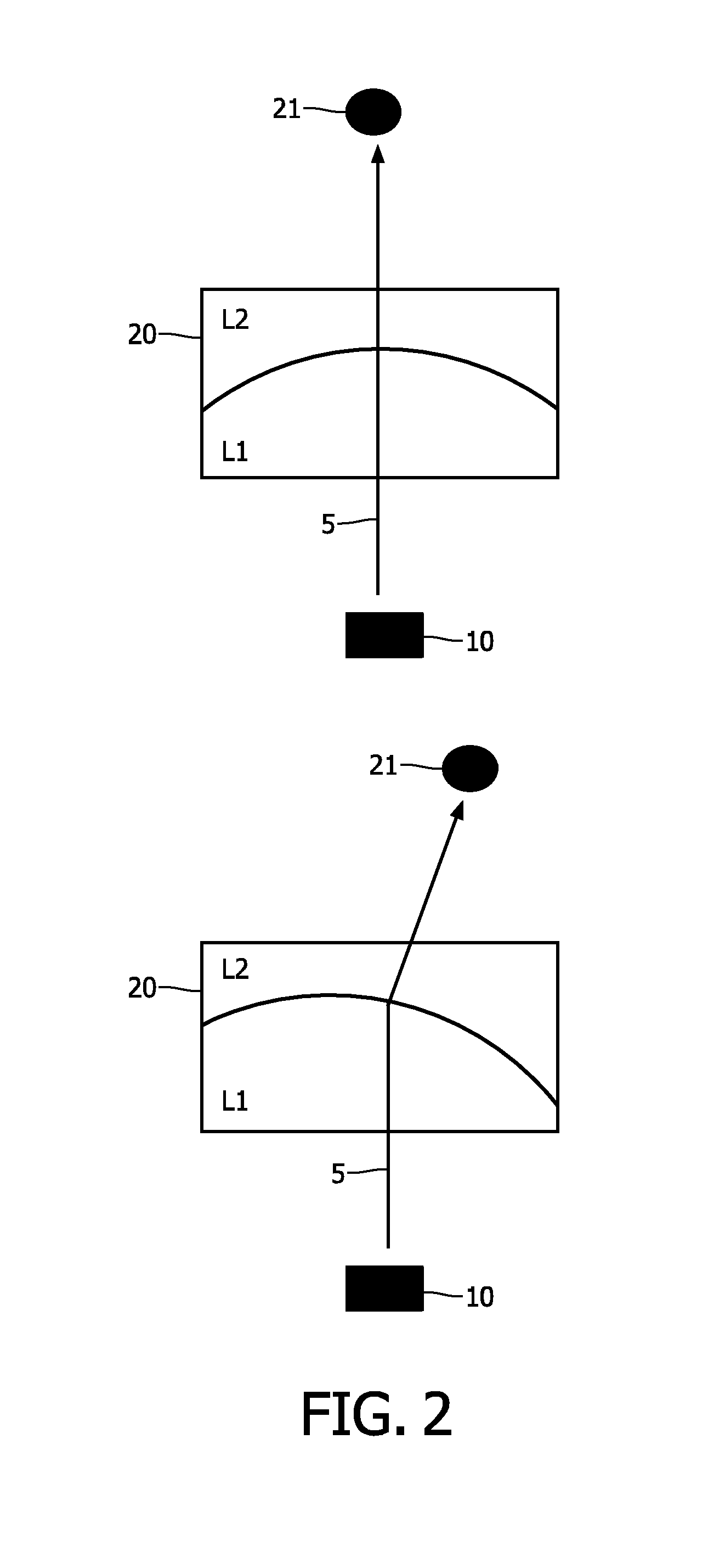 Acoustic device for ultrasonic imaging