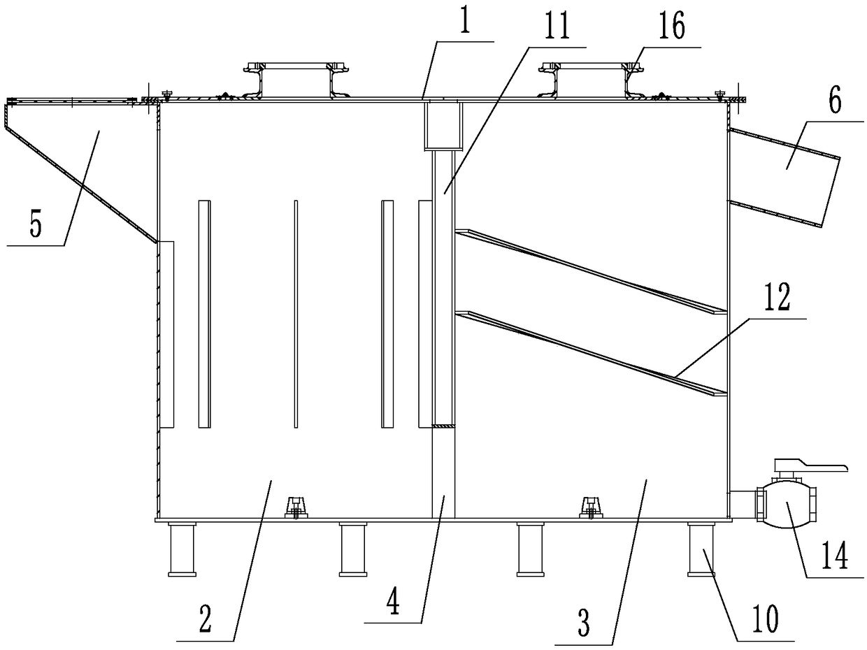 Two-stage vertical type sand washer