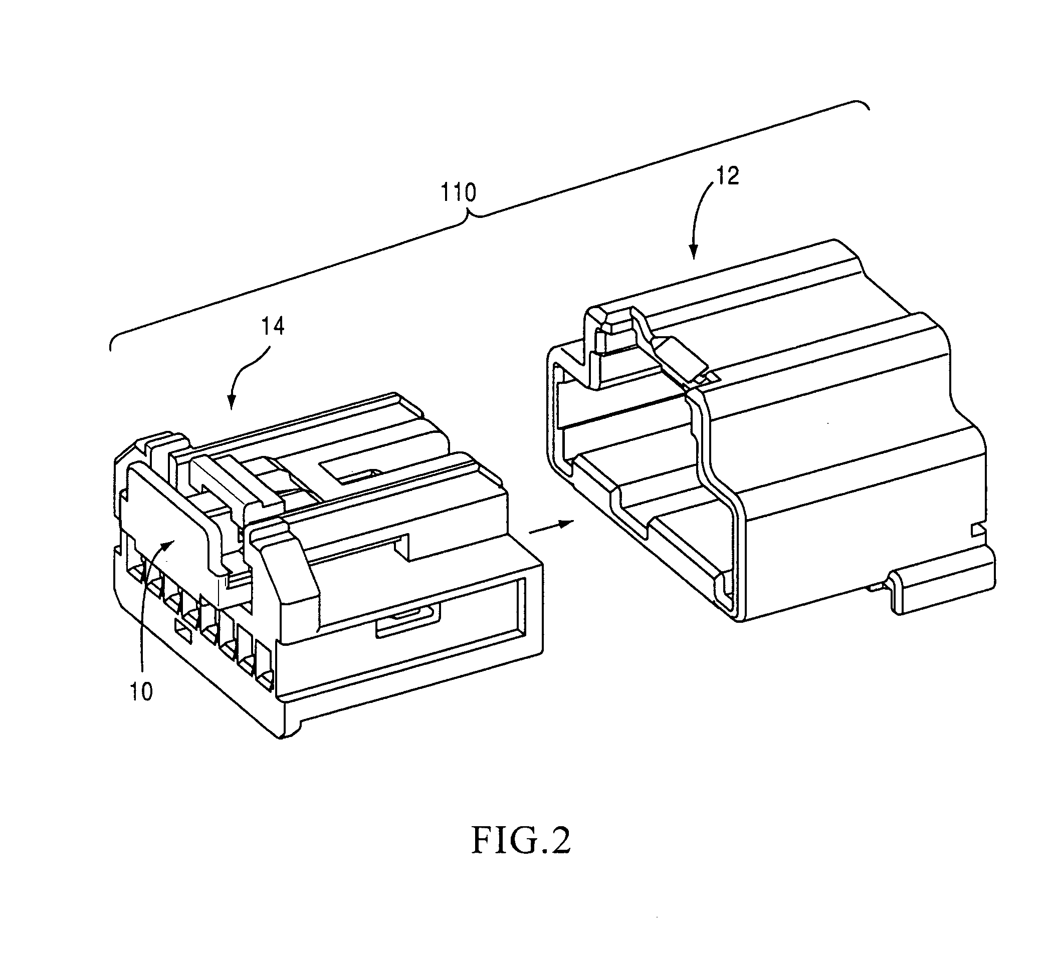 Connector position assurance device and connector assembly incorporating the same