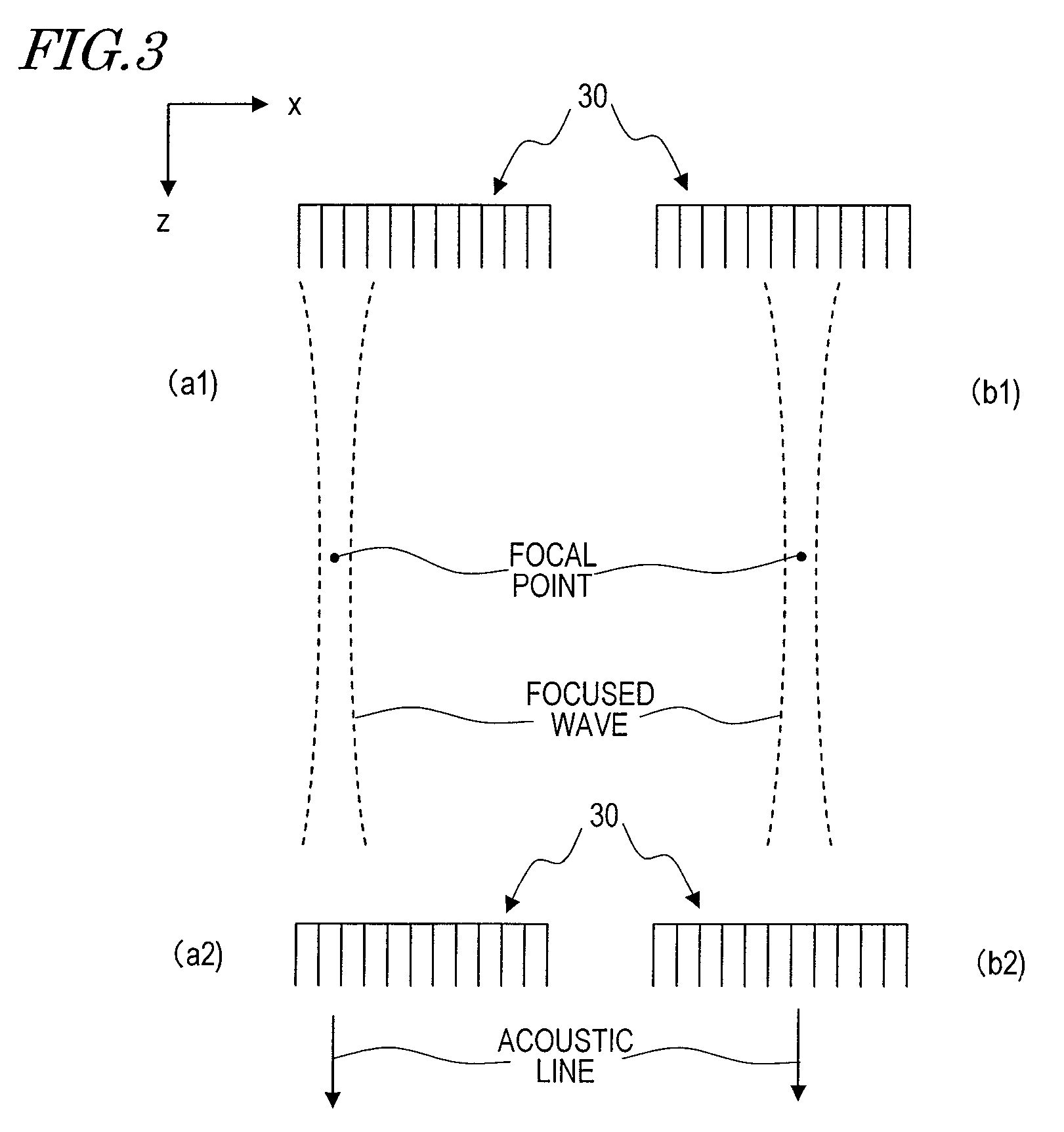 Ultrasonic diagnosis device and ultrasonic probe for use in ultrasonic diagnosis device