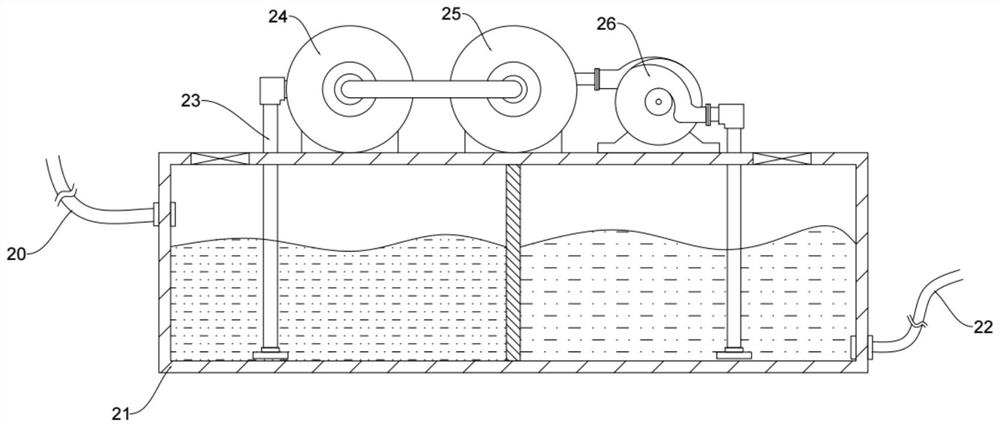 An artificially implanted mechanical heart valve bionic test simulation dynamic equipment