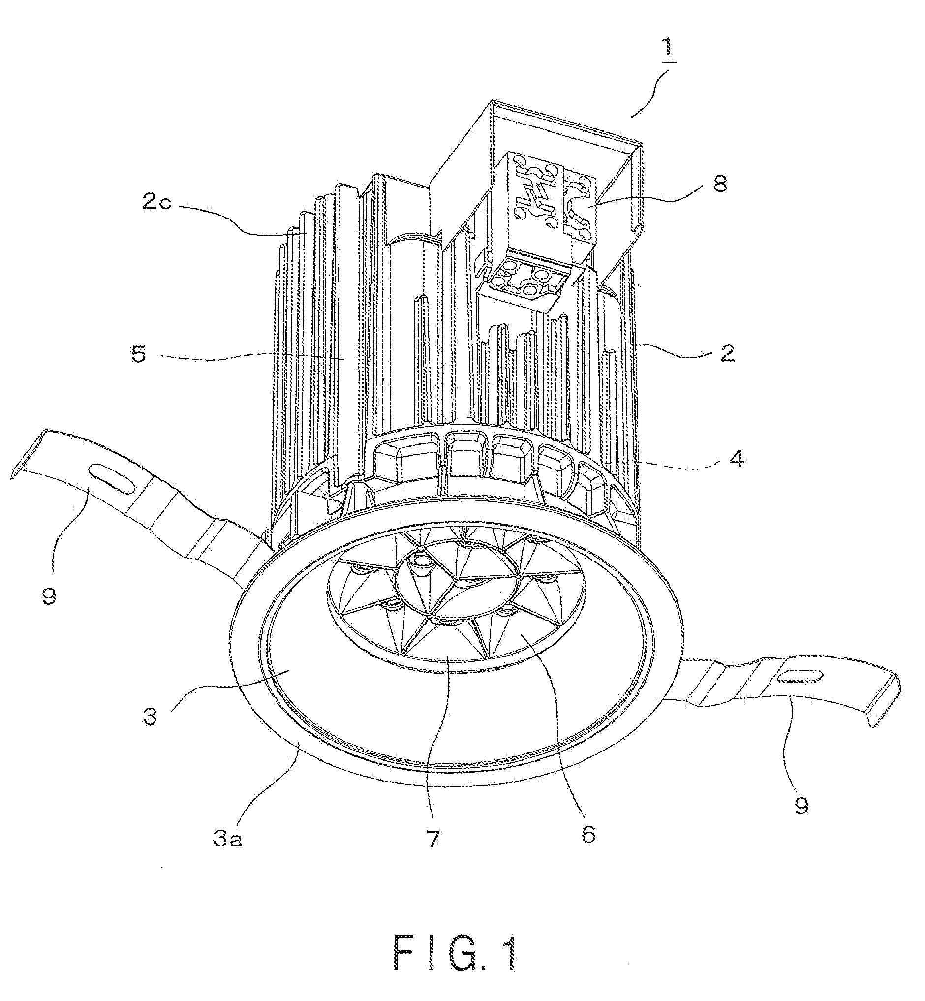 Lighting apparatus having light emitting diodes for light source