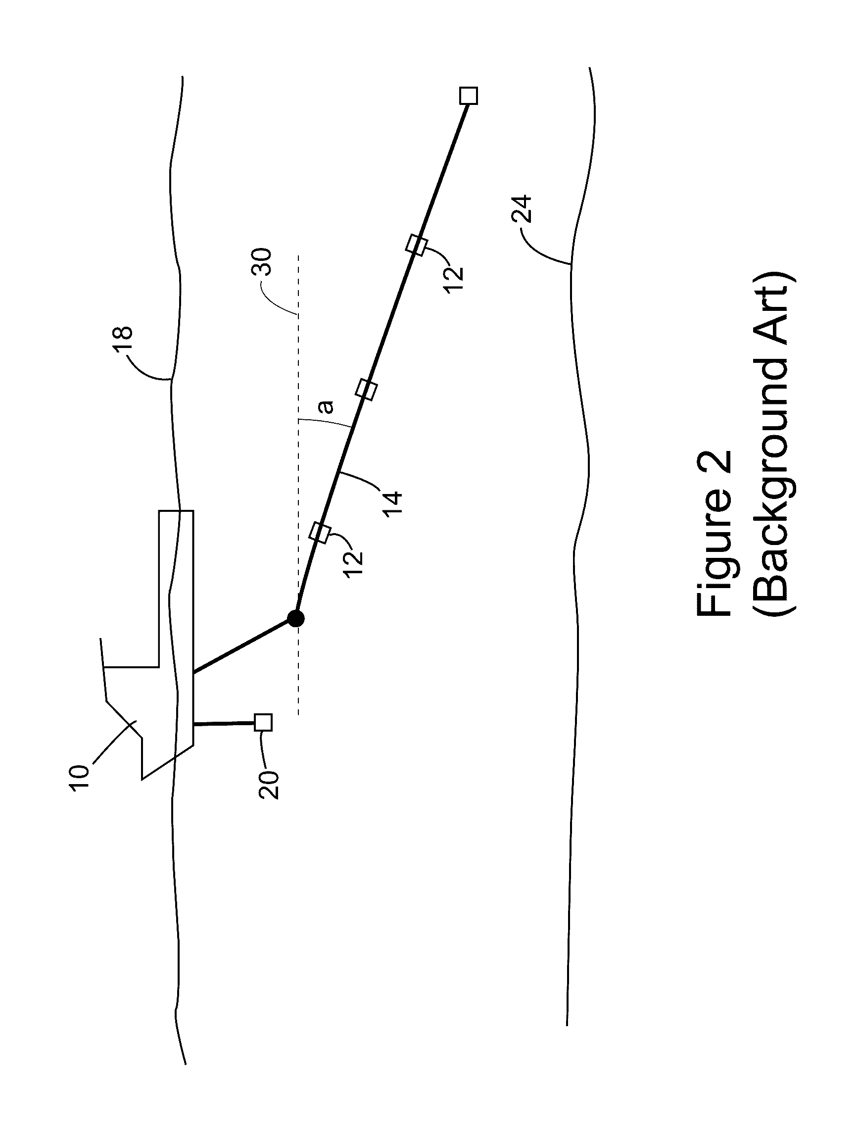 Device and method for deghosting variable depth streamer data