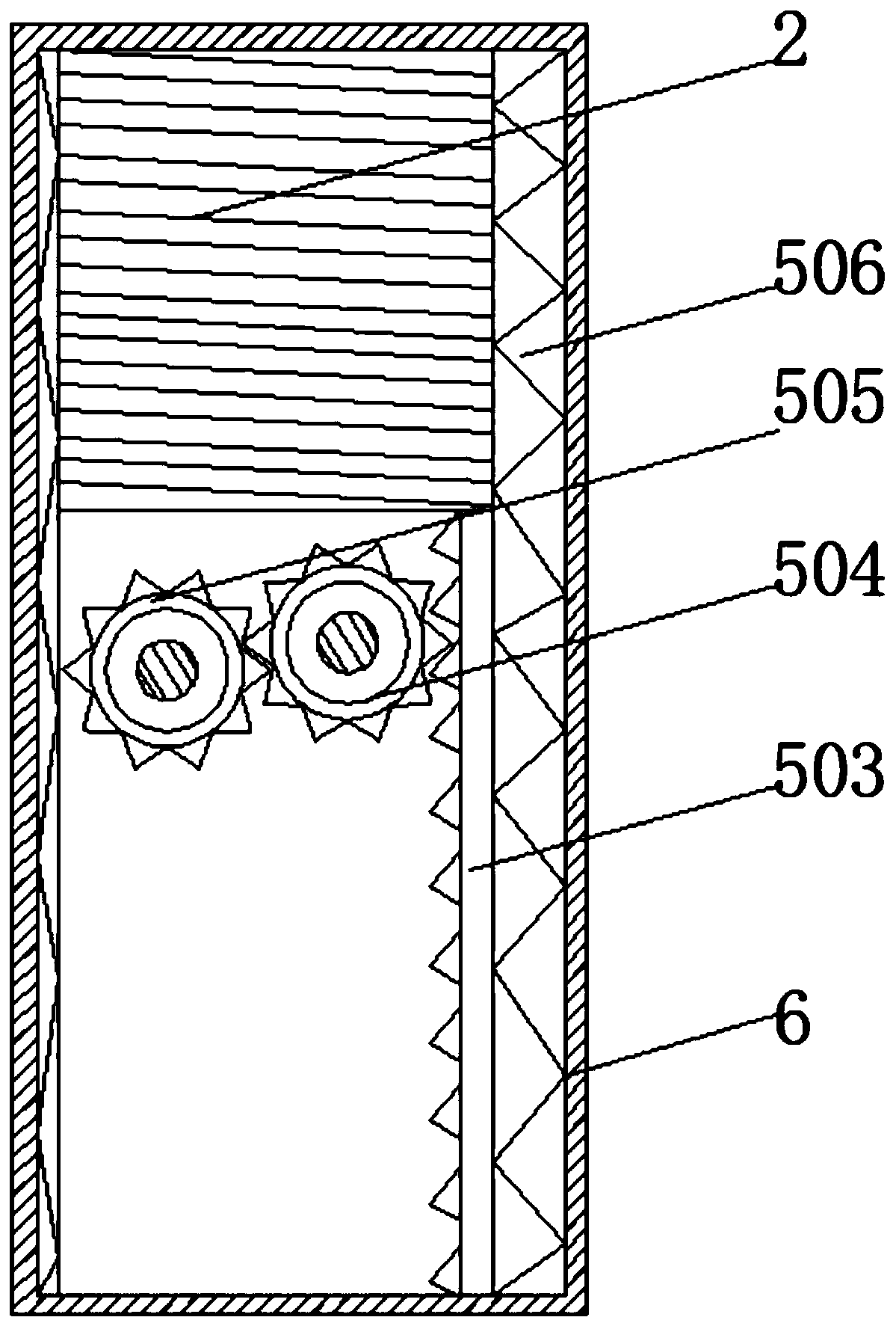 Material conveying equipment for building construction and use method thereof