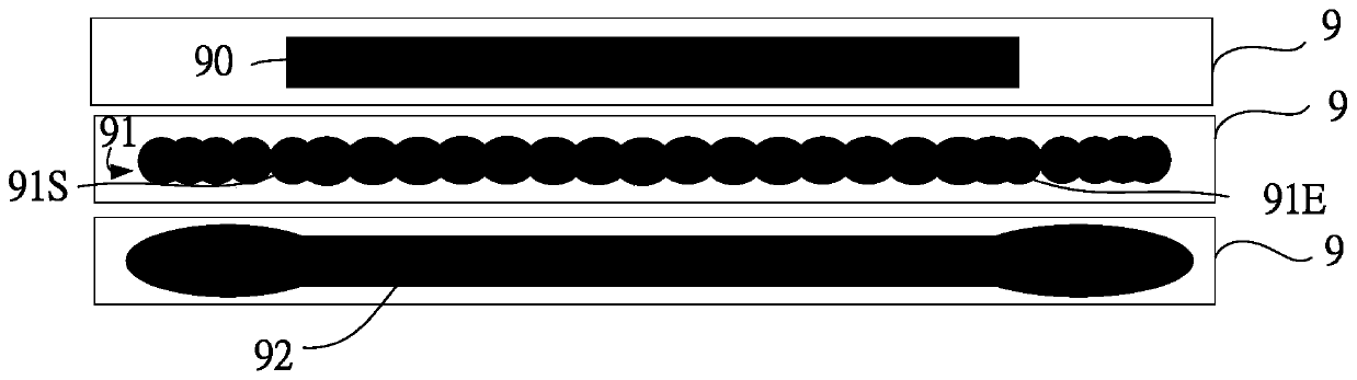 Laser marking partition bonding device and method thereof