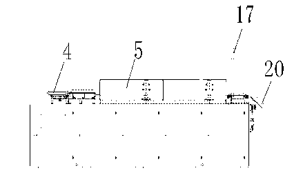 Production device and production technology for non-quenched and tempered steel forge piece automatic forging