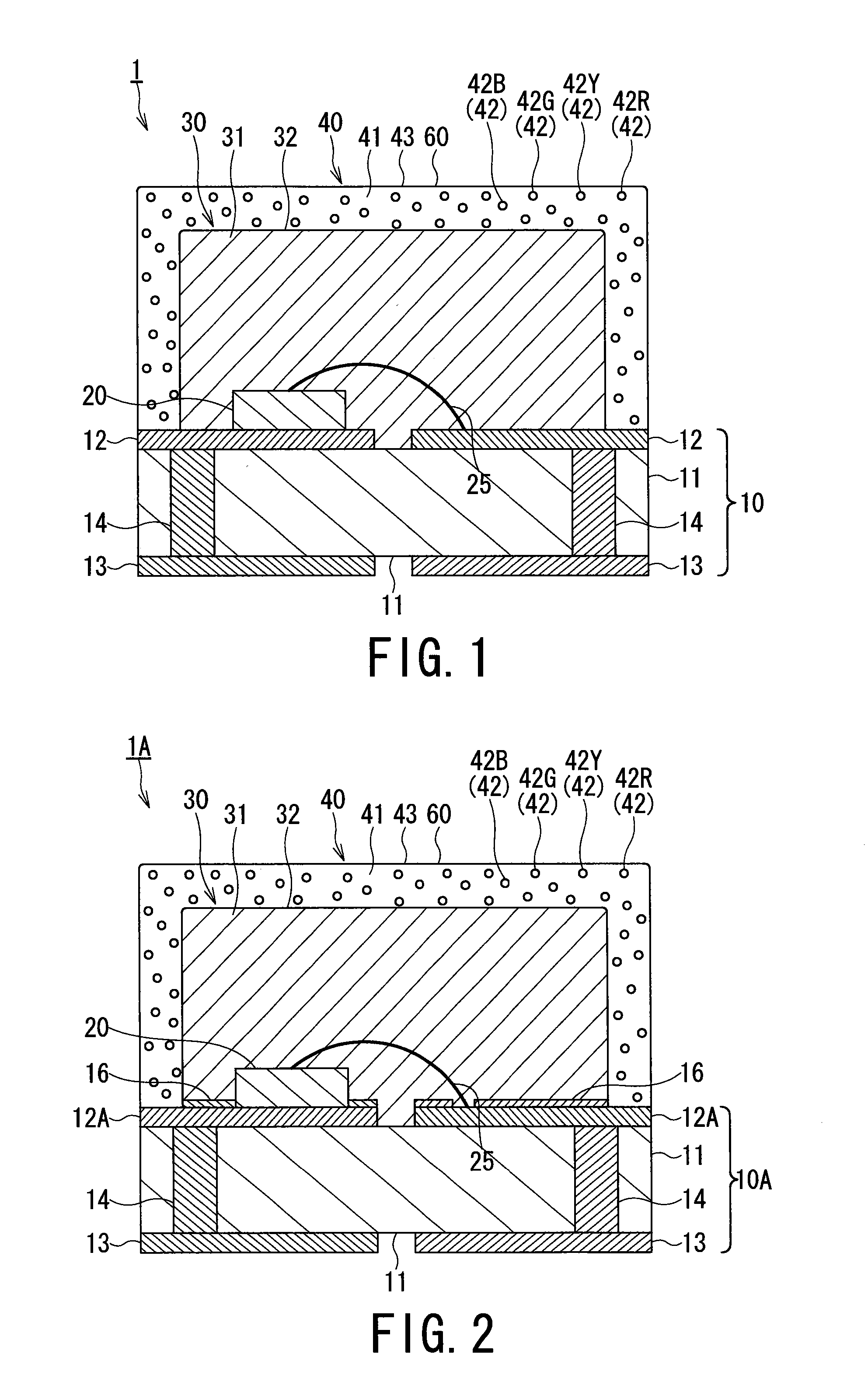 White LED lamp, backlight, light emitting device, display device and illumination device