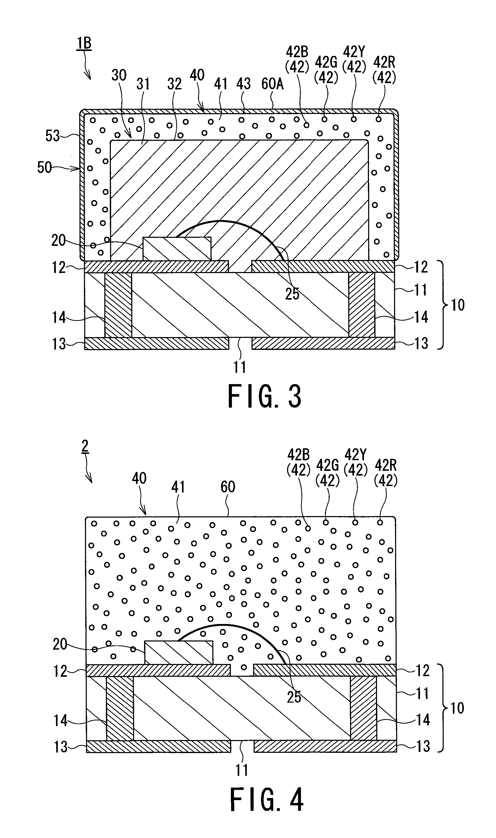 White LED lamp, backlight, light emitting device, display device and illumination device