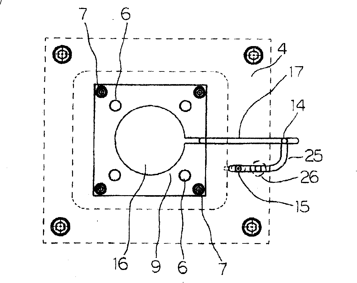 Embedded forming method and mold for embedded forming