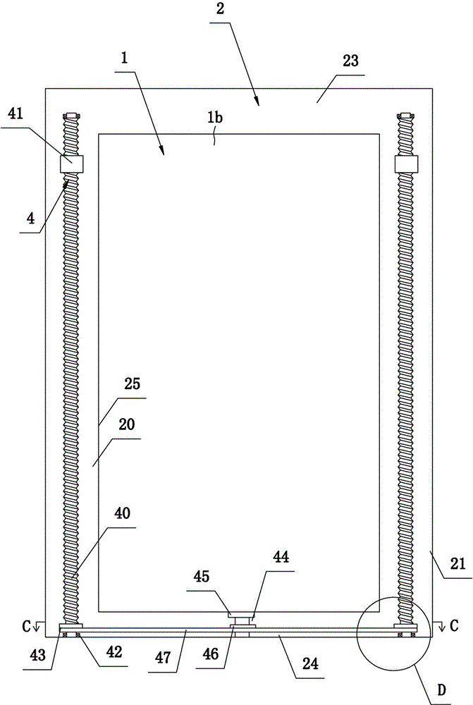 Glass window with fully electric cleaning mechanism