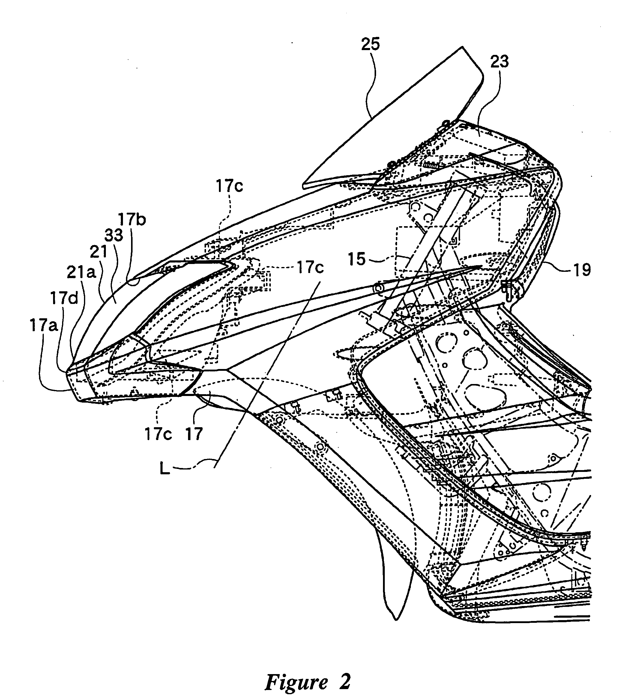 Headlight assembly for a straddle-type vehicle