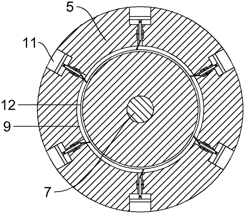 Quantitative sowing and fertilizing device and agricultural operation machine thereof