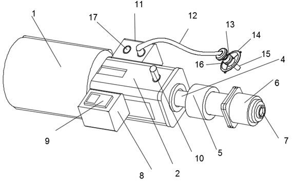 Power transmission and transformation high-voltage electrified bolt fastener capable of remotely setting torsion