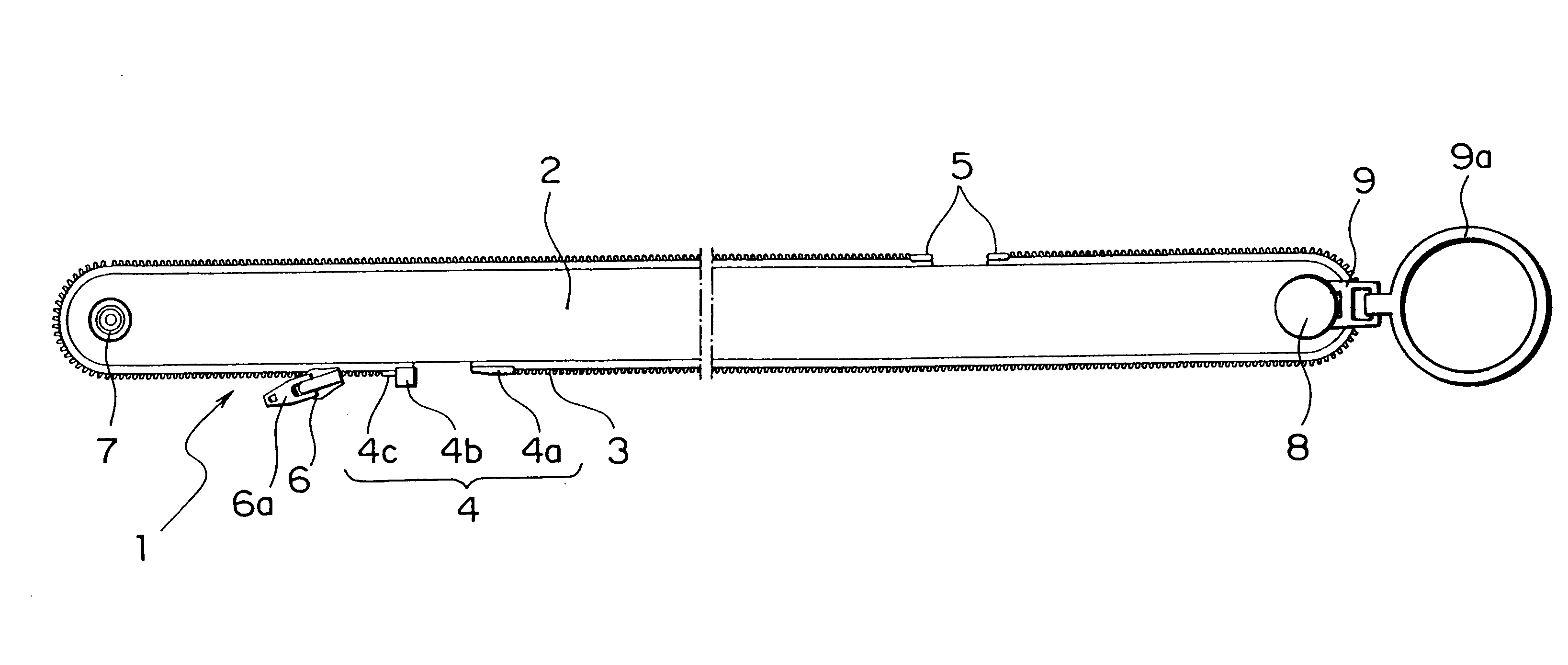 Belt-like article, and neck strap, hung-object-supporting body and product-storing body using the same belt-like article