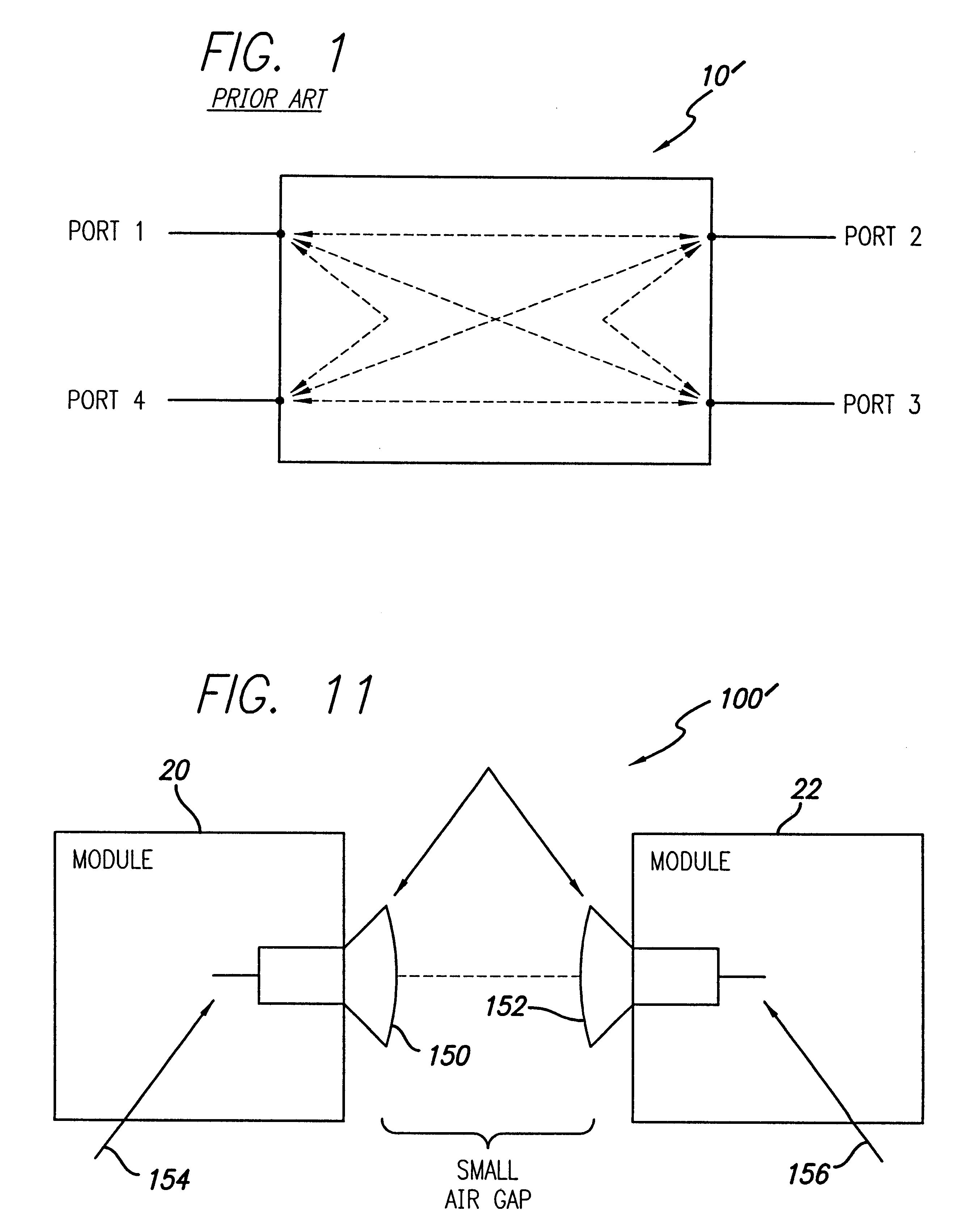 Opto-electronic distributed crossbar switch