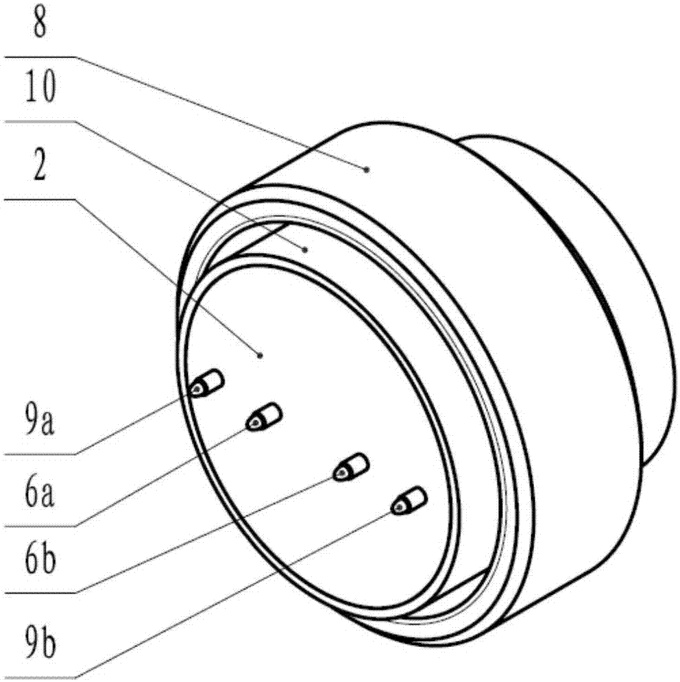 Non-limiting multi-contact electrical connection device