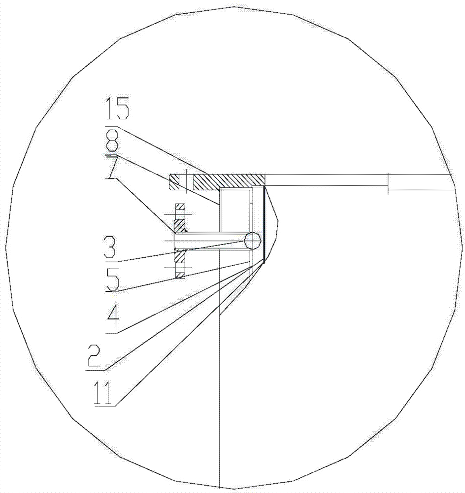 Rising pipe base heat exchange apparatus