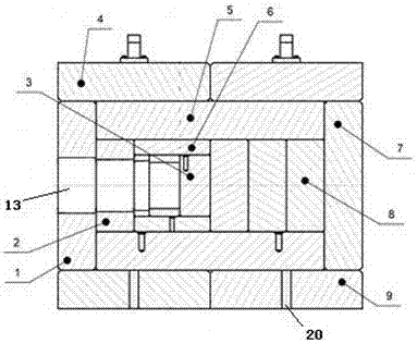 A mobile shielded iron box