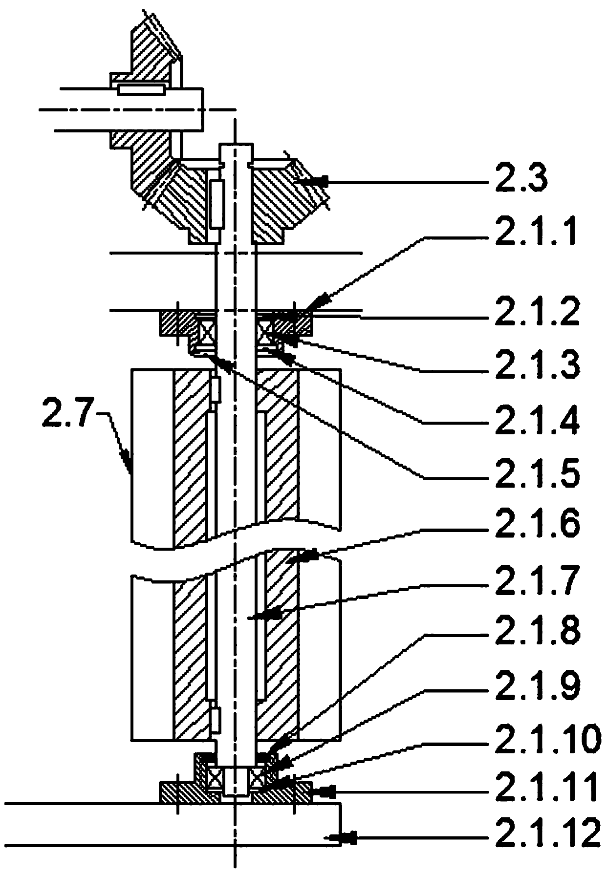 Device for sweeping side surfaces of transfer box for tobacco production