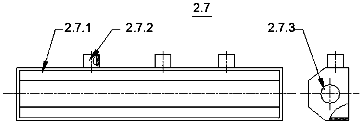 Device for sweeping side surfaces of transfer box for tobacco production