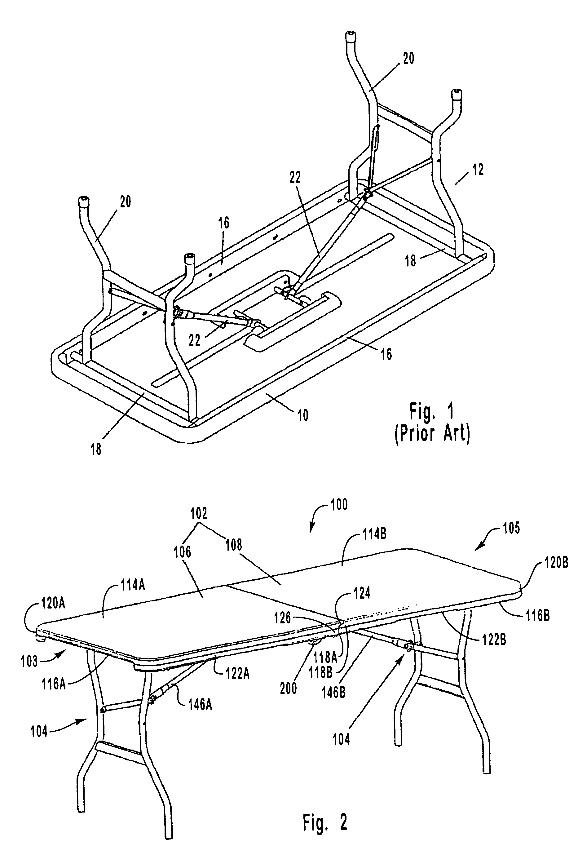 Folding table