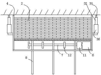 A method for laying exterior wall bricks