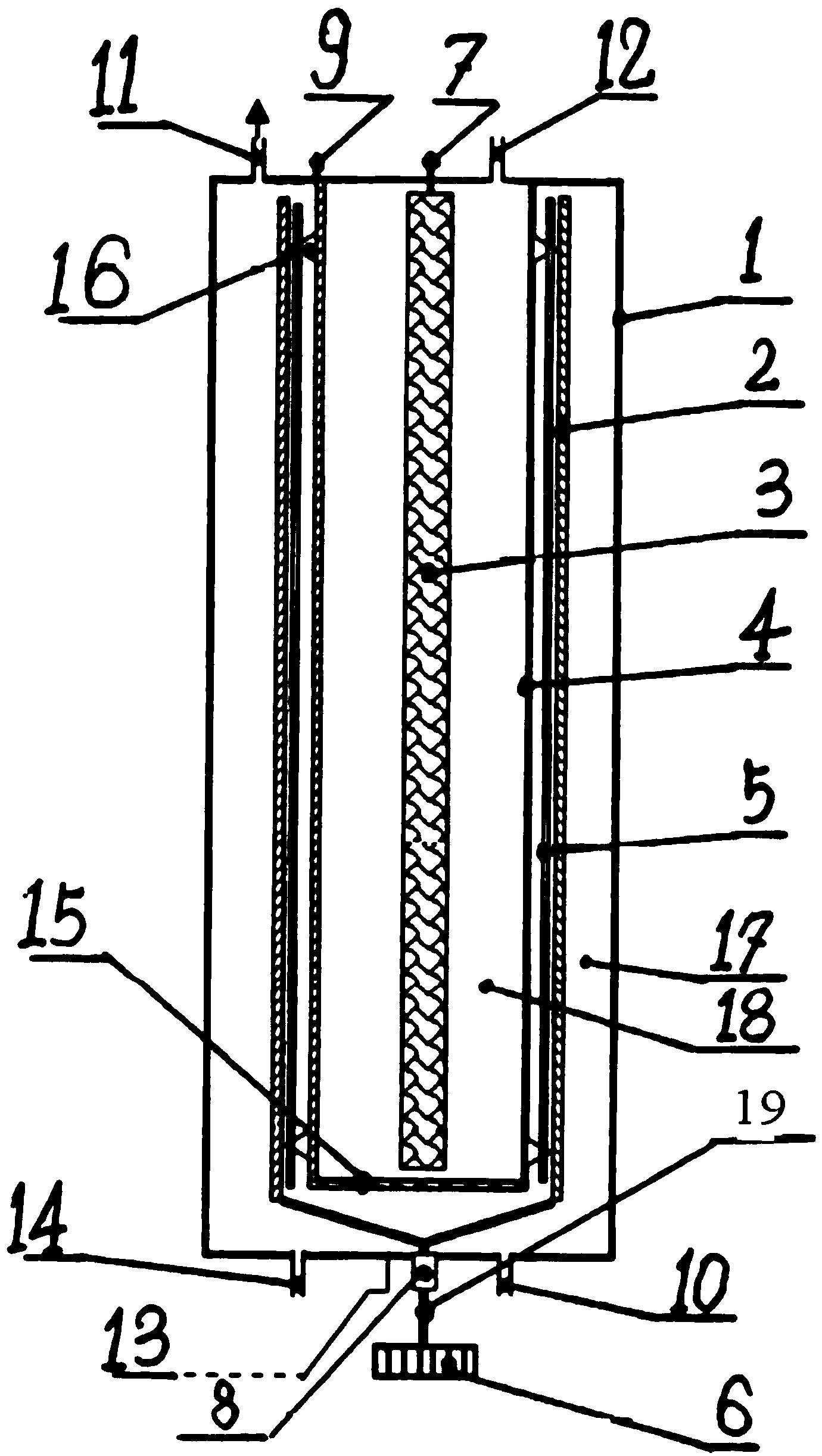 Electrochemical water scale removal device