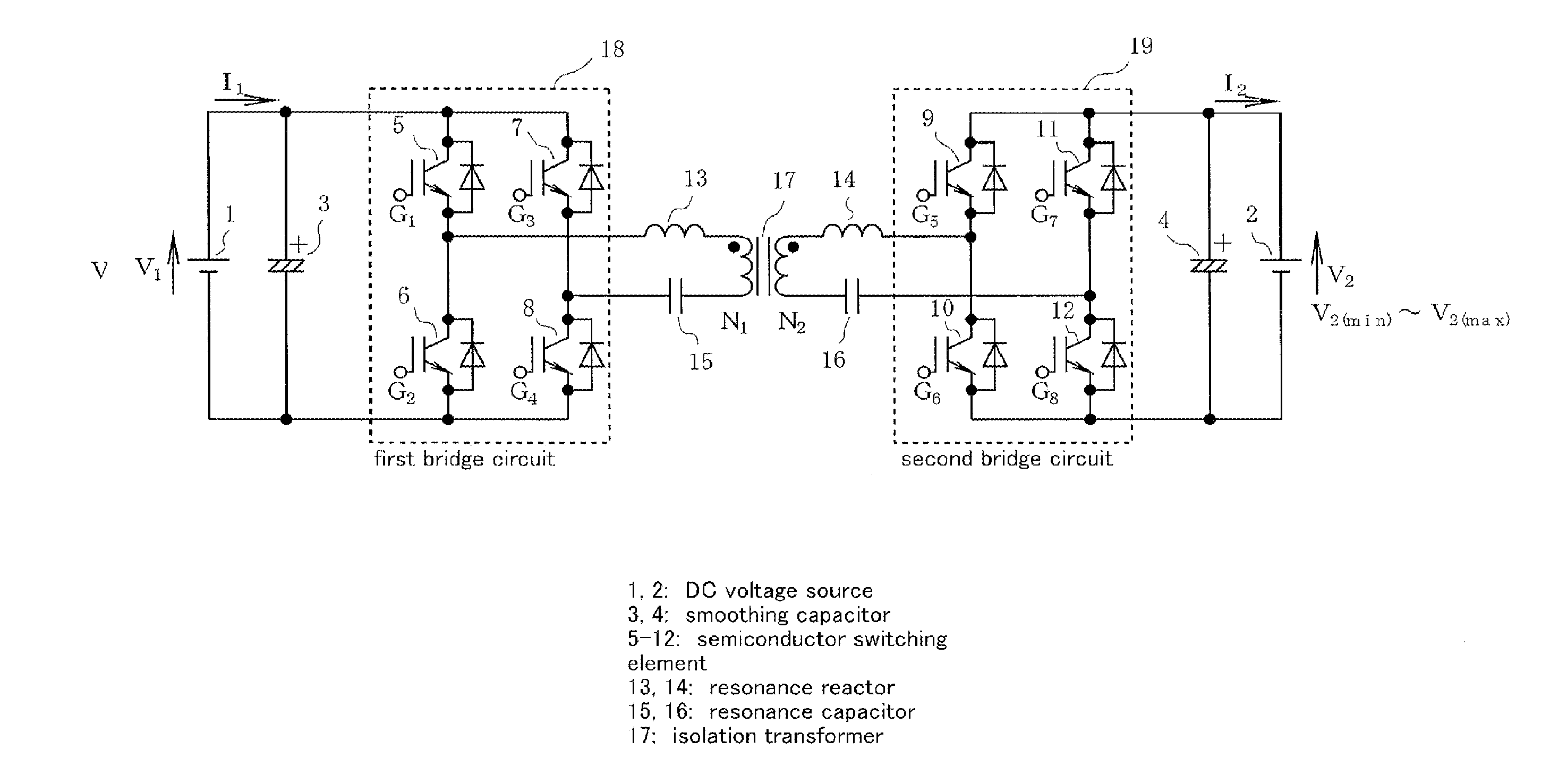 Bi-directional dc/dc converter