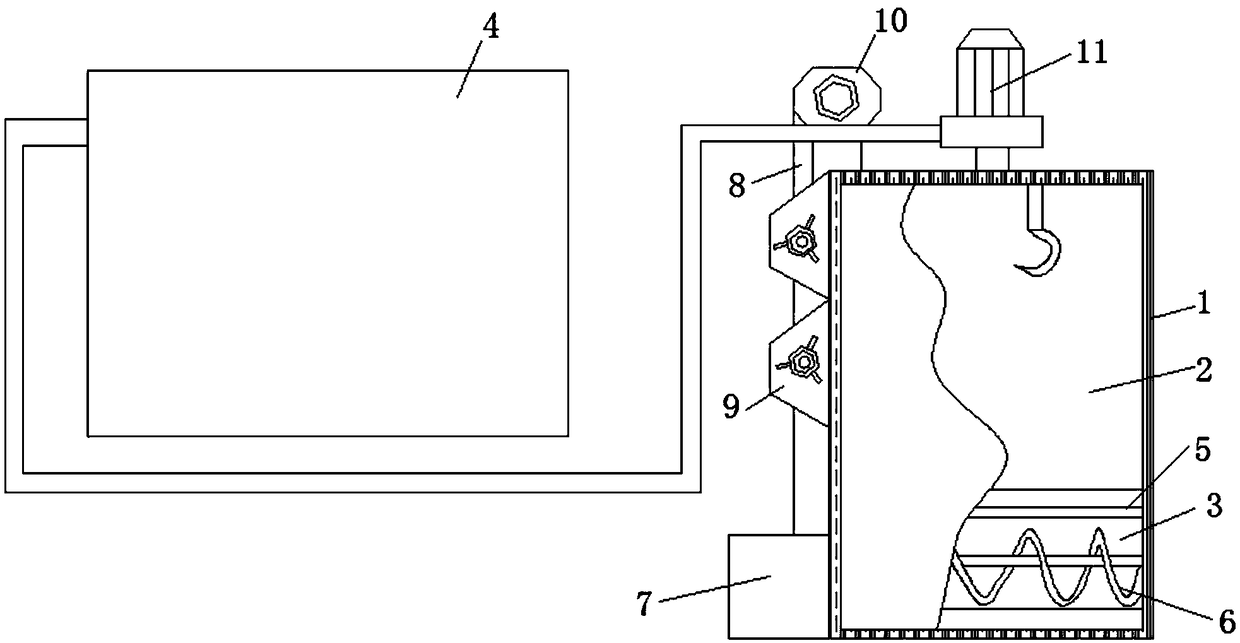 Dust removal shot blasting machine