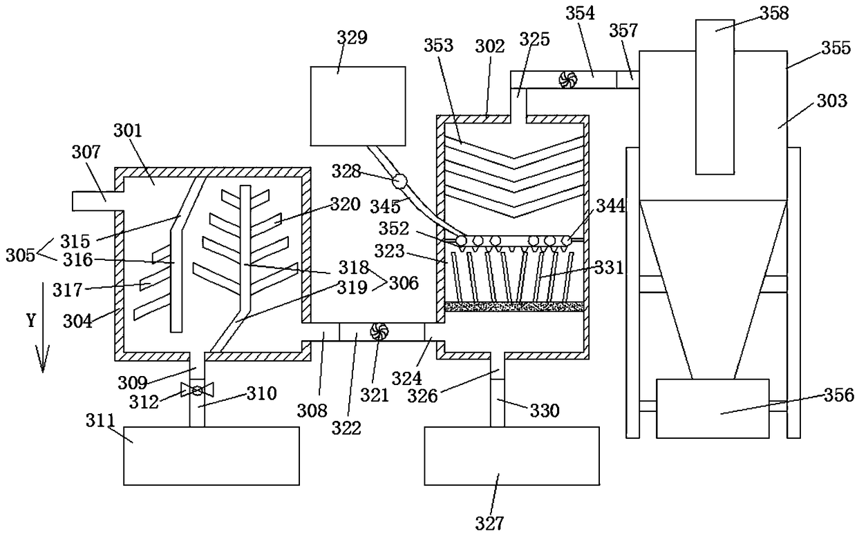 Dust removal shot blasting machine