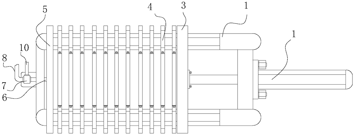 Metal powder dehydration device