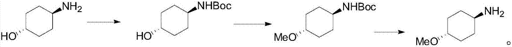 Preparation method for trans-4-alkoxycyclohexylamine