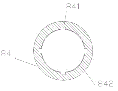 Garden road trimming device with water spraying function and using method thereof