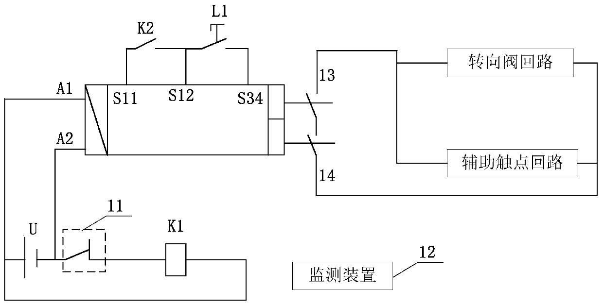 A safety protection system for down belt conveyor