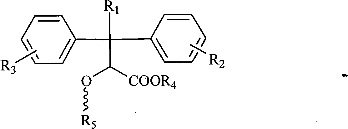 Pyridine ring-substituted alpha-hydroxycarboxylic acid derivatives, preparation method thereof and use thereof