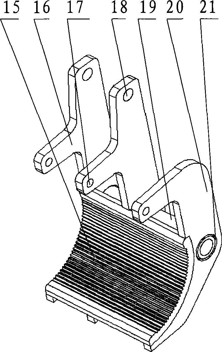 Positioning and clamping device special for submarine pipeline flange automatic joint tool