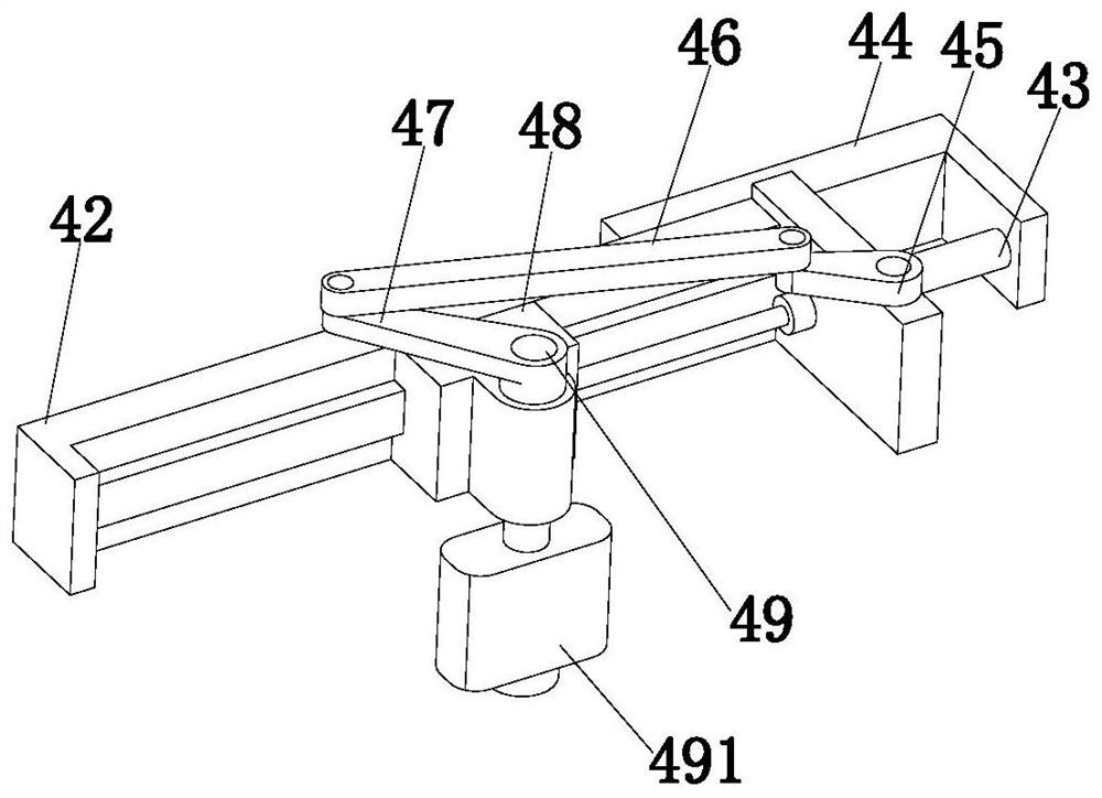 Folding device for facial mask processing and production