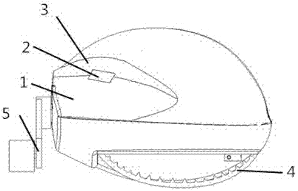 A self-powered wireless vertical mouse