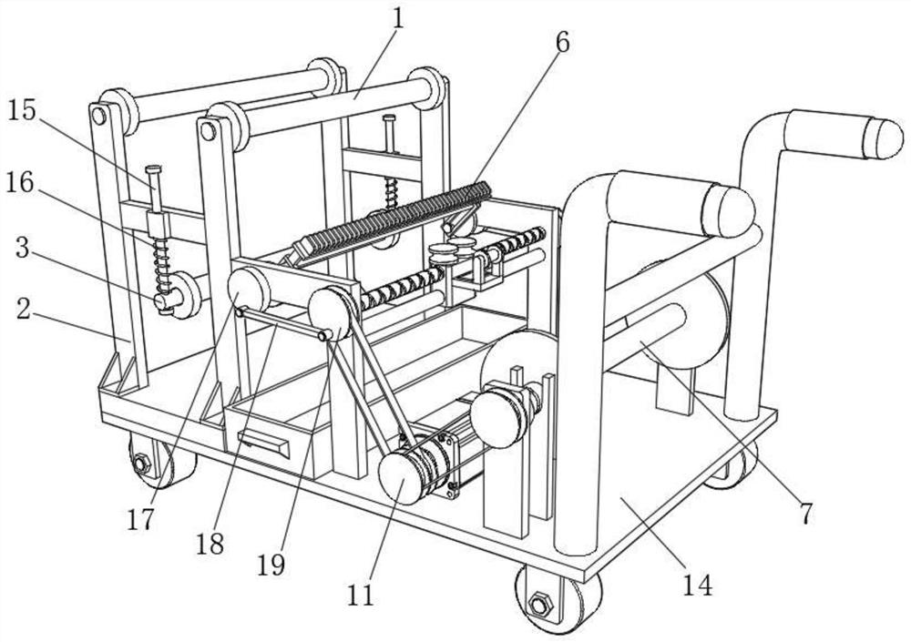 Motor automatic winding equipment capable of self-checking cable