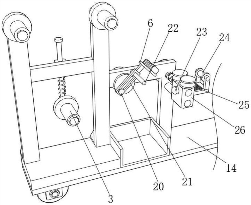 Motor automatic winding equipment capable of self-checking cable