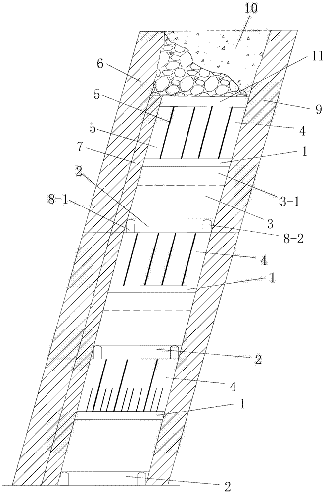 Three-dimensional roof controlling method for fully mechanized caving of steeply inclined and extremely thick coal seam