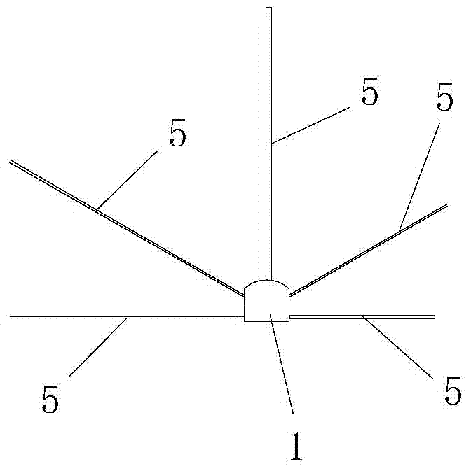 Three-dimensional roof controlling method for fully mechanized caving of steeply inclined and extremely thick coal seam