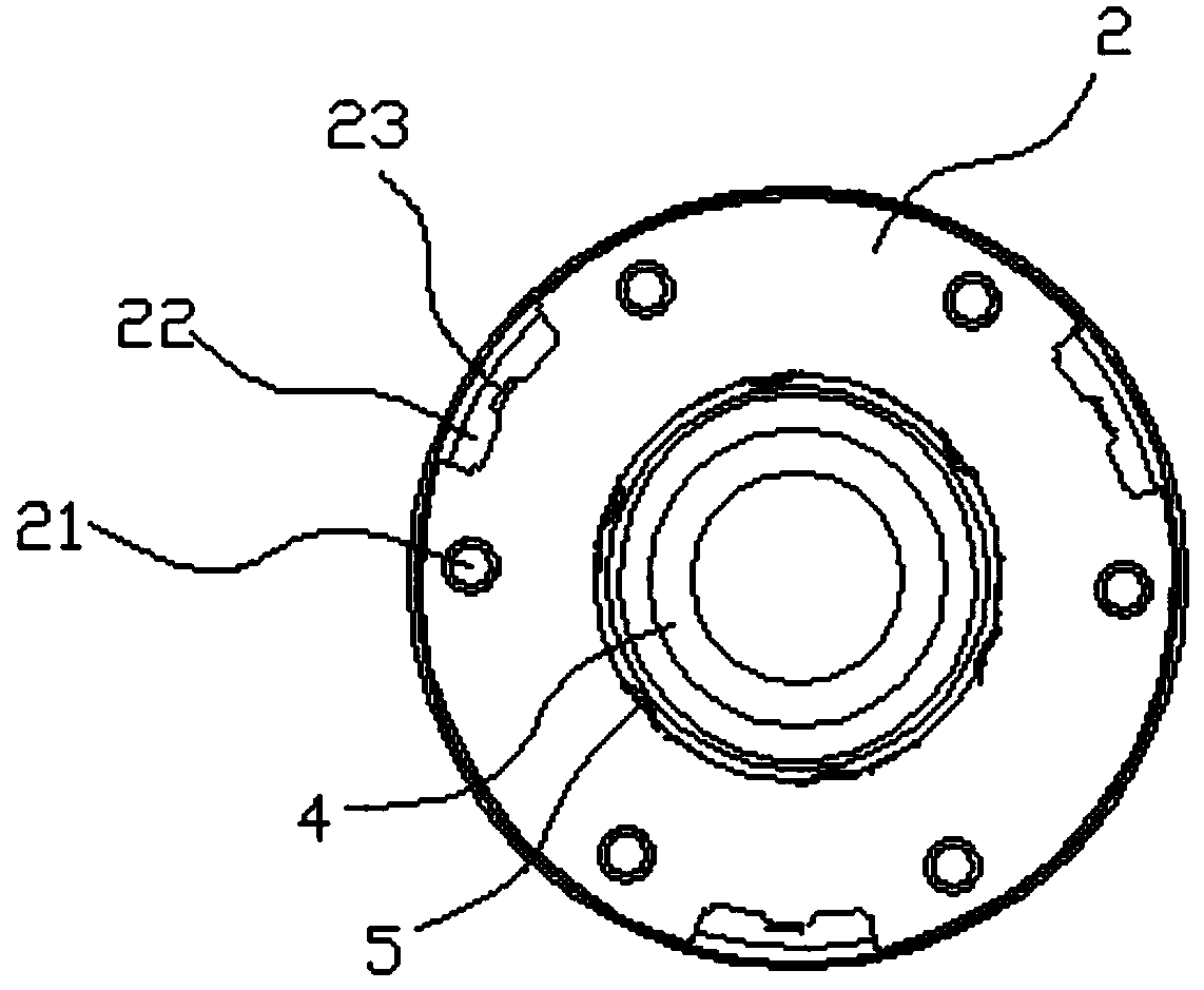 Six-column roller overrunning clutch