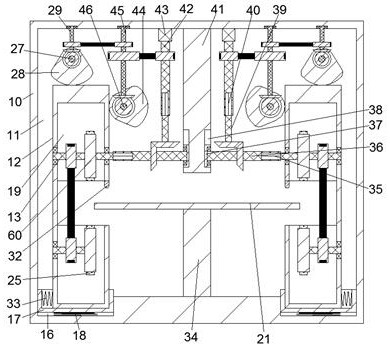 Cutting device for cloth processing