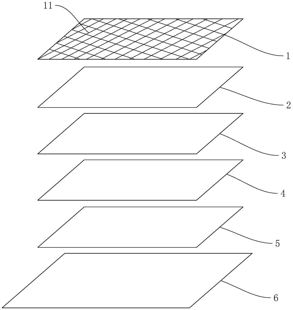 Pet urinal pad with deodorization function and preparation method thereof