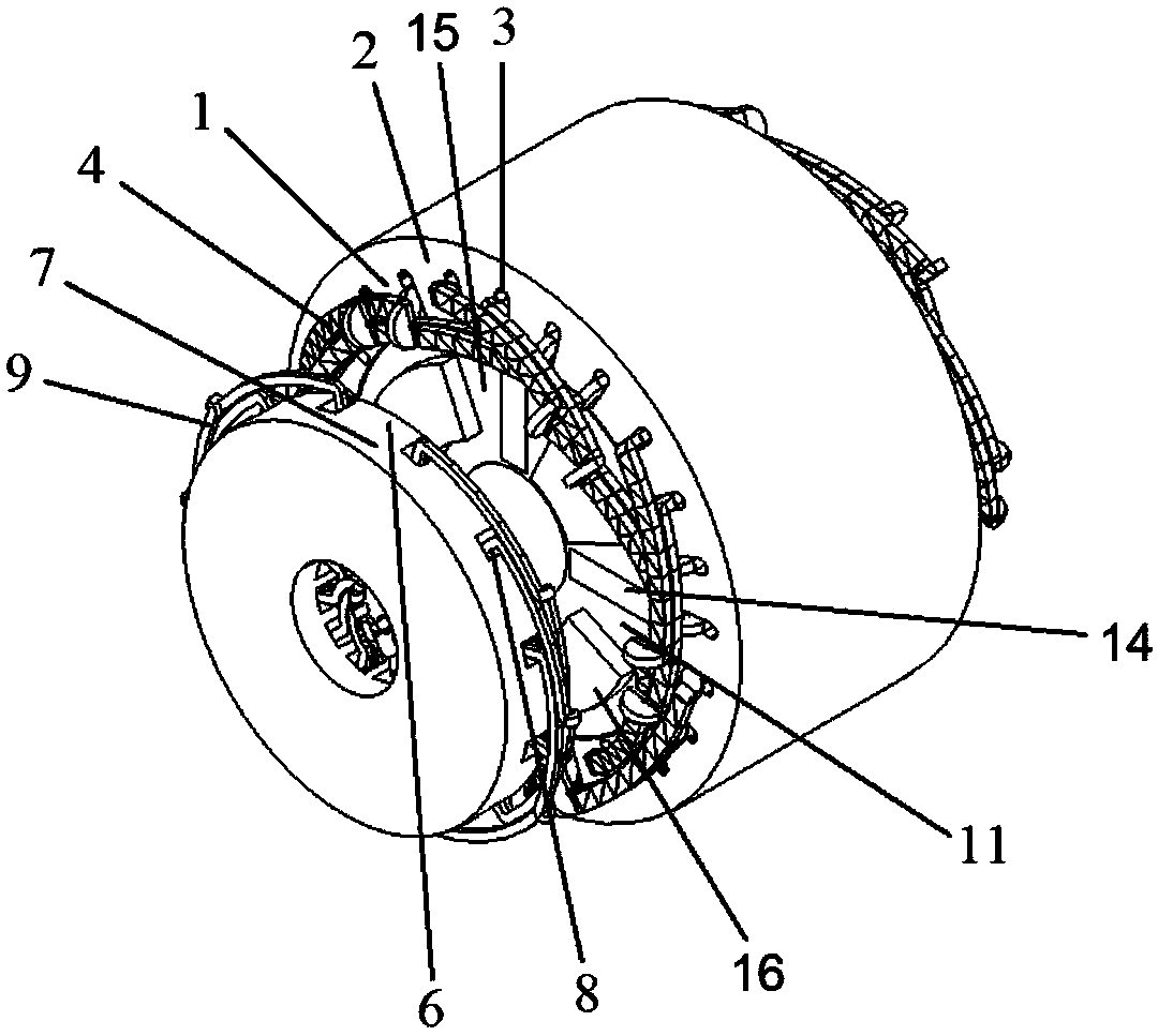 A control method for a dual-stator compound structure rotor radial-axial hybrid magnetic circuit permanent magnet synchronous motor