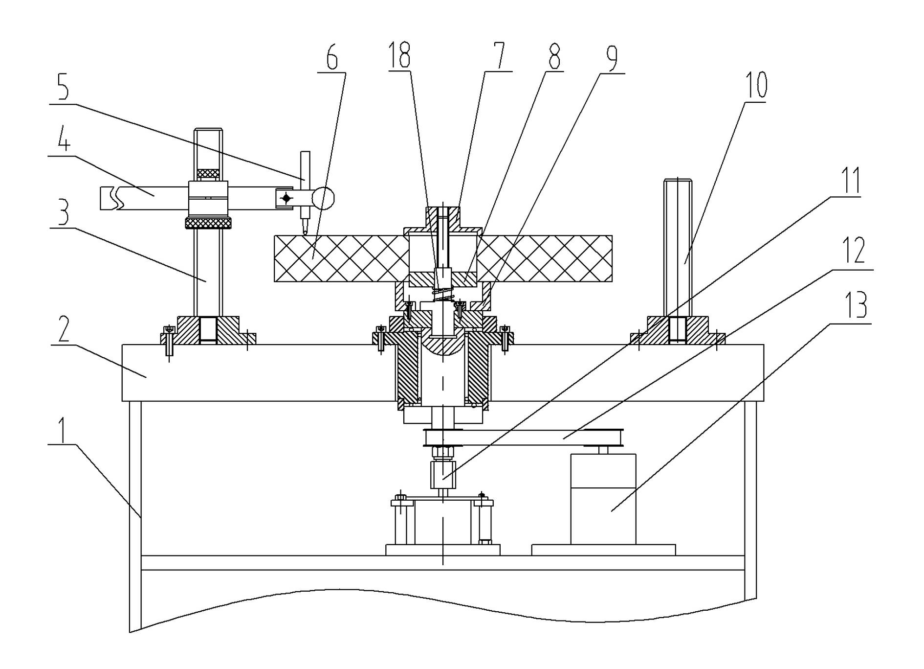 Jump detector for grinding wheel circle